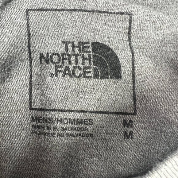 The North Face Shirt Adult Fits Like A Small Dark Grey Short Sleeve Tee Tag M - Picture 4 of 11